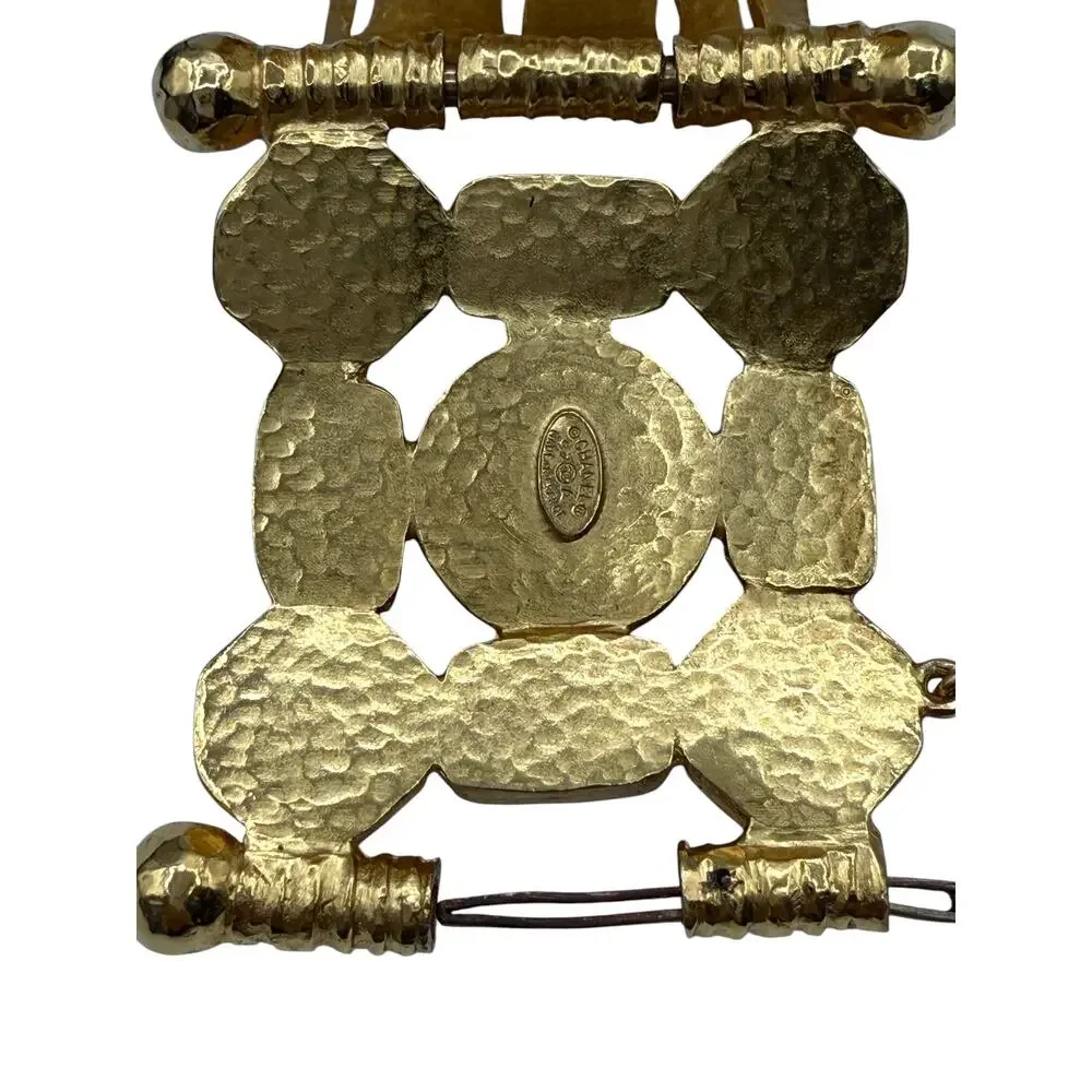 Chanel Fall 1997 CC Gripoix Cuff